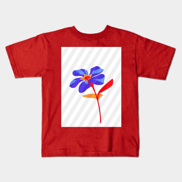 Flowers design Kids T-Shirt by Suti Store